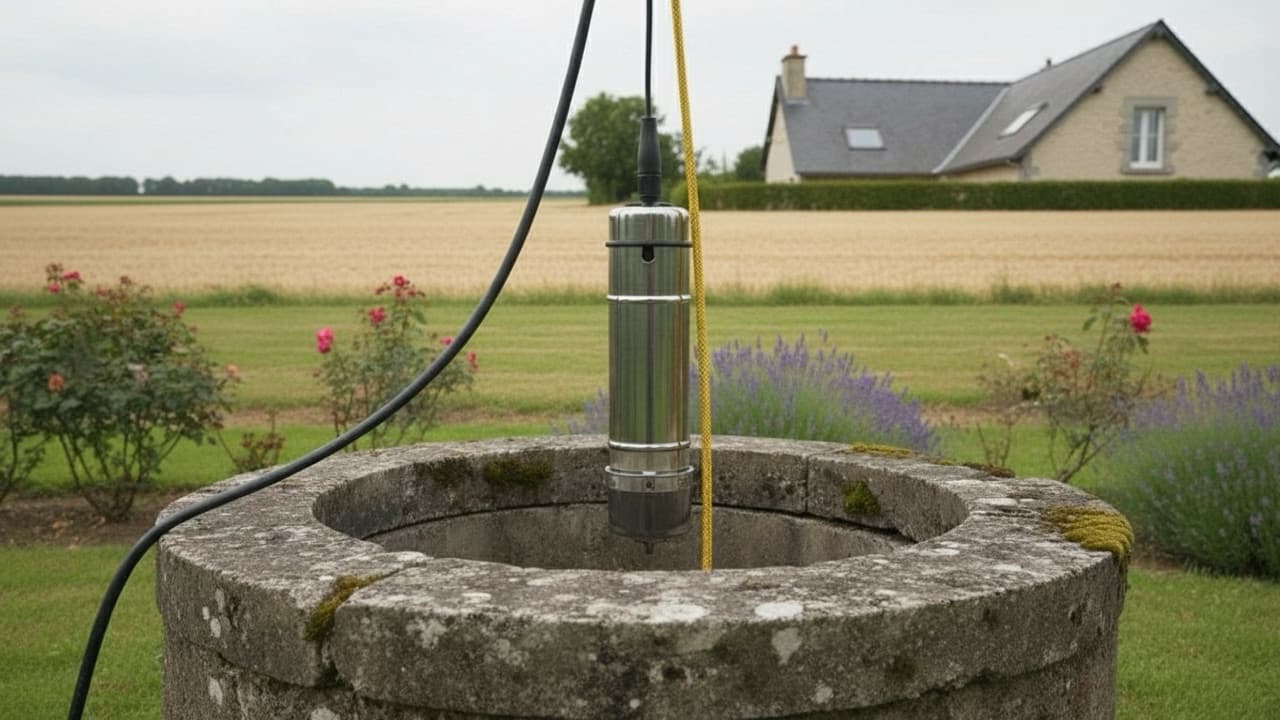 Pompe immergée de puits, la choisir et la poser